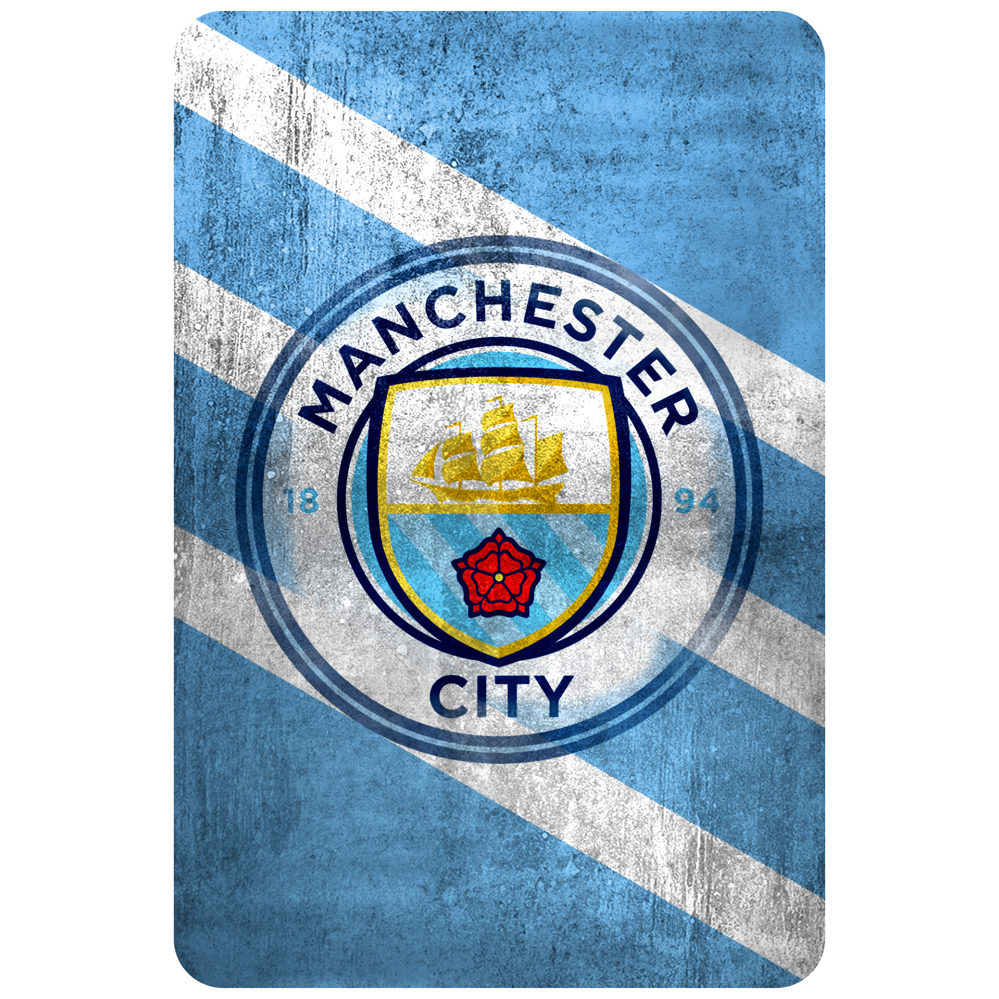 Textilní samolepka Manchester City FC